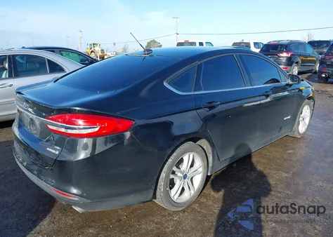 2018 Ford Fusion Se Hybrid from USA, damaged, VIN 3FA6P0LU1JR173215